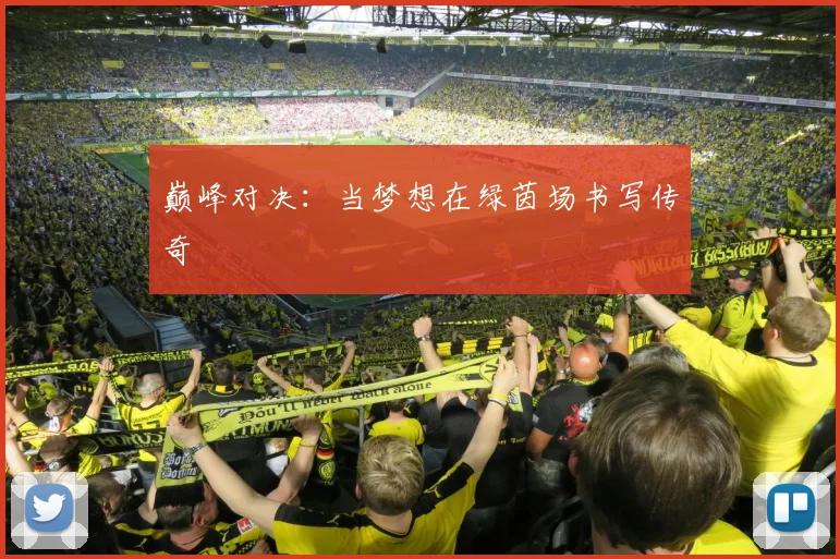 巅峰对决：当梦想在绿茵场书写传奇